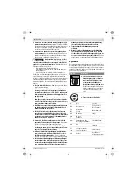 Предварительный просмотр 8 страницы Bosch 0 607 661 505 Original Instructions Manual