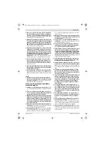 Предварительный просмотр 37 страницы Bosch 0 607 661 505 Original Instructions Manual