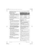 Предварительный просмотр 43 страницы Bosch 0 607 661 505 Original Instructions Manual