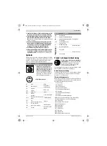 Предварительный просмотр 85 страницы Bosch 0 607 661 505 Original Instructions Manual