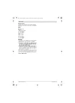 Предварительный просмотр 116 страницы Bosch 0 607 661 505 Original Instructions Manual