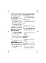 Предварительный просмотр 132 страницы Bosch 0 607 661 505 Original Instructions Manual