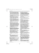 Предварительный просмотр 176 страницы Bosch 0 607 661 505 Original Instructions Manual
