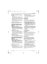 Предварительный просмотр 181 страницы Bosch 0 607 661 505 Original Instructions Manual