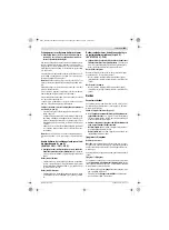 Предварительный просмотр 273 страницы Bosch 0 607 661 505 Original Instructions Manual