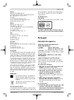 Preview for 31 page of Bosch 0 611 911 100 Original Instructions Manual