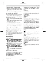 Preview for 73 page of Bosch 0 611 911 100 Original Instructions Manual