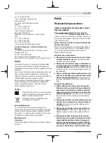 Preview for 87 page of Bosch 0 611 911 100 Original Instructions Manual