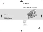 Bosch 0 611 923 000 Original Instructions Manual preview