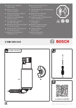 Предварительный просмотр 1 страницы Bosch 0 986 580 943 Installation Instructions