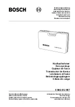 Bosch 0 986 612 997 Operating Instructions Manual preview