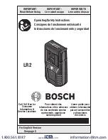 Bosch 000346391008 Operating/Safety Instructions Manual предпросмотр