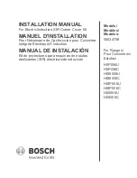 Предварительный просмотр 1 страницы Bosch 00634738 Installation Manual