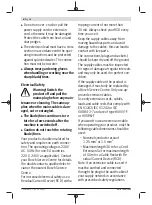 Preview for 6 page of Bosch 060088A071 Instructions Manual