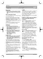 Preview for 60 page of Bosch 06008A0401 Original Instructions Manual