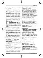 Preview for 121 page of Bosch 06008A0401 Original Instructions Manual