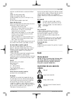 Preview for 179 page of Bosch 06008A0401 Original Instructions Manual