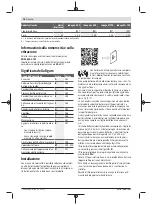 Preview for 76 page of Bosch 06008B0203 Original Instructions Manual