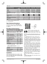 Preview for 102 page of Bosch 06008B0203 Original Instructions Manual