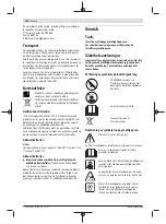 Preview for 110 page of Bosch 06008B0203 Original Instructions Manual