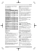 Preview for 99 page of Bosch 06008B6101 Original Instructions Manual