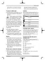 Preview for 121 page of Bosch 06008B6101 Original Instructions Manual