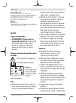 Preview for 188 page of Bosch 06008B6101 Original Instructions Manual