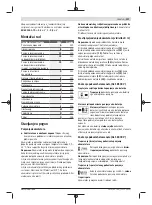 Preview for 207 page of Bosch 06008B6101 Original Instructions Manual