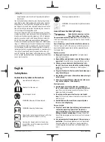 Preview for 8 page of Bosch 06008C6001 Original Instructions Manual