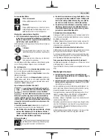 Preview for 105 page of Bosch 060117B400 Original Instructions Manual