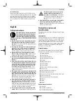 Preview for 9 page of Bosch 0601241100 Original Instructions Manual