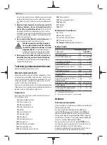 Preview for 36 page of Bosch 0601241100 Original Instructions Manual