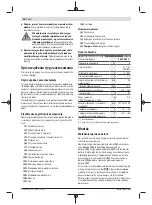 Preview for 46 page of Bosch 0601241100 Original Instructions Manual