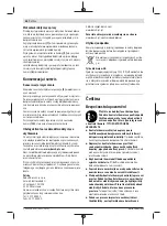 Preview for 48 page of Bosch 0601241100 Original Instructions Manual