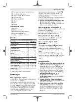 Preview for 109 page of Bosch 0601241100 Original Instructions Manual