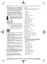 Preview for 62 page of Bosch 06014A3000 Original Instructions Manual