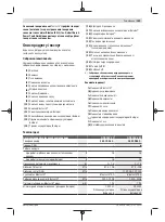 Preview for 149 page of Bosch 06014A3000 Original Instructions Manual