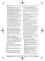 Preview for 162 page of Bosch 06014A3000 Original Instructions Manual