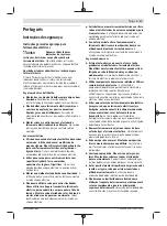 Preview for 37 page of Bosch 0603011002 Original Instructions Manual