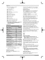 Preview for 98 page of Bosch 0603011002 Original Instructions Manual