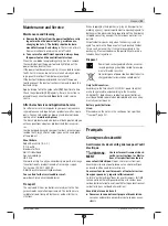 Предварительный просмотр 21 страницы Bosch 0603011100 Original Instructions Manual