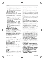 Предварительный просмотр 66 страницы Bosch 0603011100 Original Instructions Manual