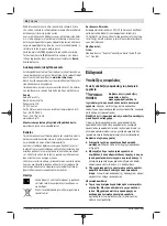 Предварительный просмотр 88 страницы Bosch 0603011100 Original Instructions Manual