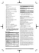 Предварительный просмотр 108 страницы Bosch 0603011100 Original Instructions Manual