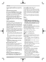 Предварительный просмотр 110 страницы Bosch 0603011100 Original Instructions Manual