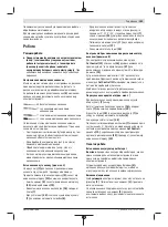 Предварительный просмотр 151 страницы Bosch 0603011100 Original Instructions Manual