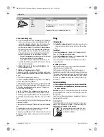 Предварительный просмотр 58 страницы Bosch 0603100522 Original Instructions Manual