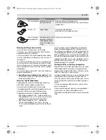 Предварительный просмотр 69 страницы Bosch 0603100522 Original Instructions Manual