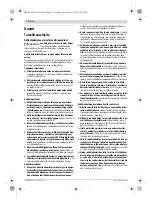 Предварительный просмотр 72 страницы Bosch 0603100522 Original Instructions Manual