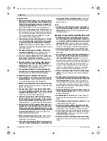 Предварительный просмотр 100 страницы Bosch 0603100522 Original Instructions Manual